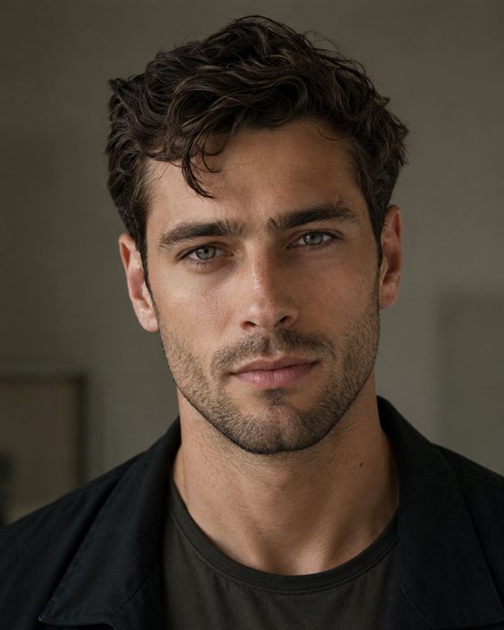 Retrato de Adrian Vega, personaje oficial de Quillzyra