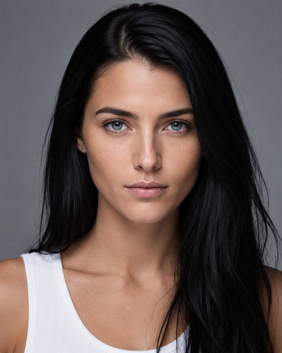 Retrato de Nadia Blake, personaje oficial de Quillzyra